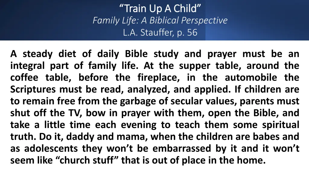 train up a child train up a child family life 1