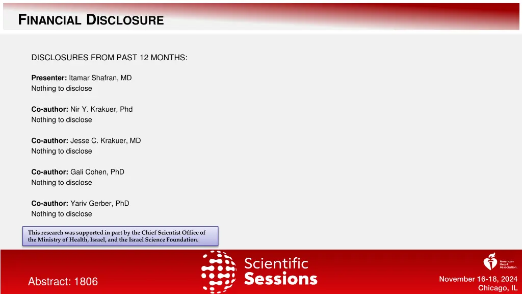 f inancial d isclosure