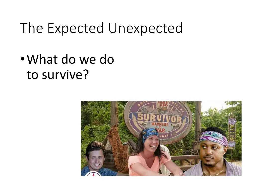 the expected unexpected 1