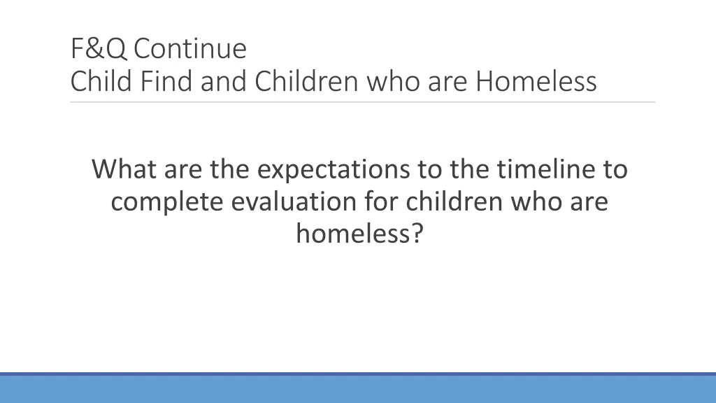 f q continue child find and children 6