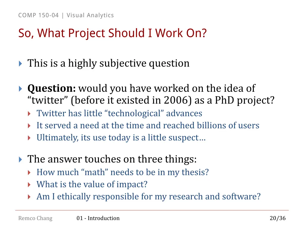 comp 150 04 visual analytics 19