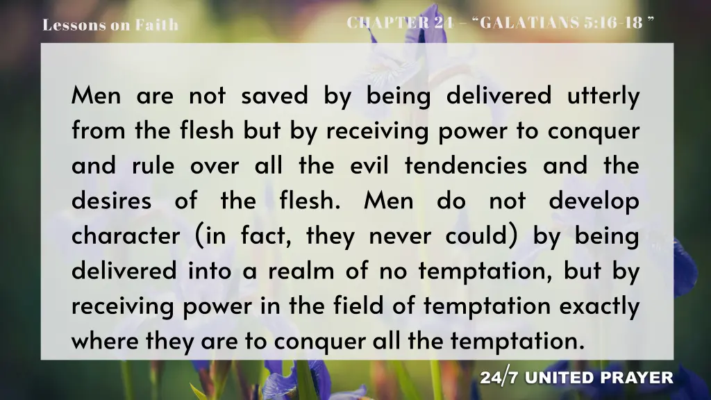 chapter 24 galatians 5 16 18 11