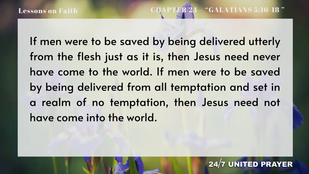 chapter 24 galatians 5 16 18 12