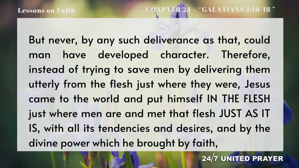 chapter 24 galatians 5 16 18 13