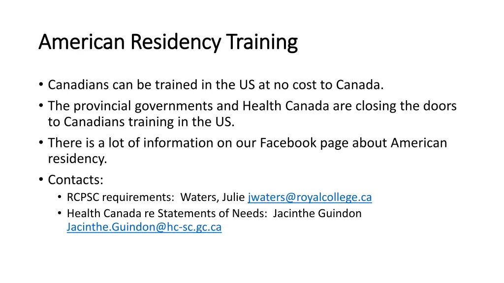 american residency training american residency