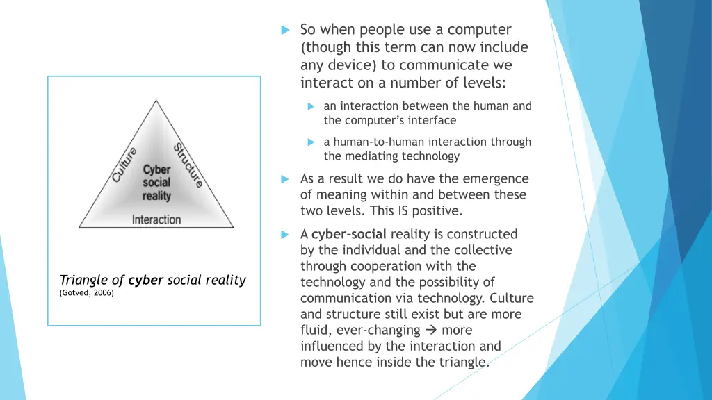 so when people use a computer though this term
