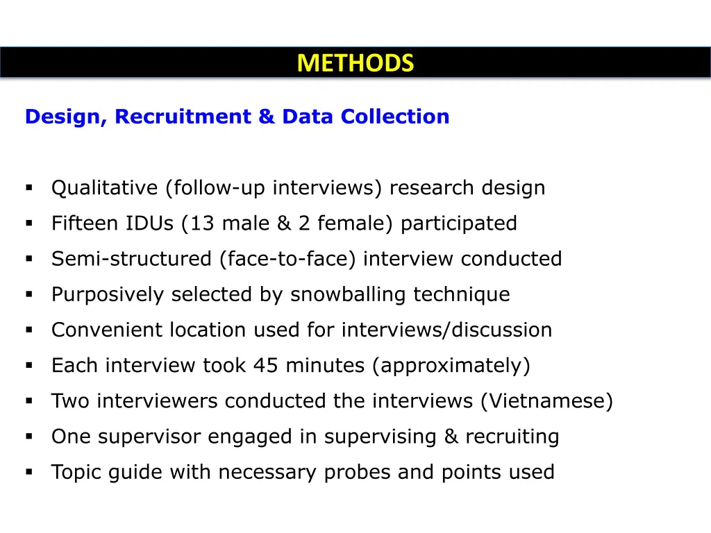 methods