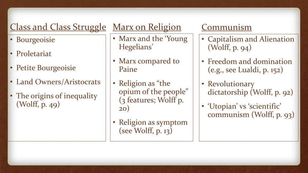 class and class struggle bourgeoisie 1