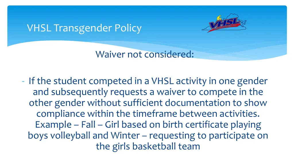vhsl transgender policy 13