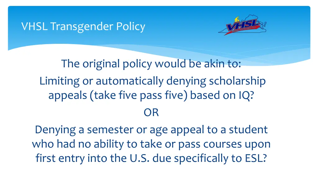 vhsl transgender policy 6