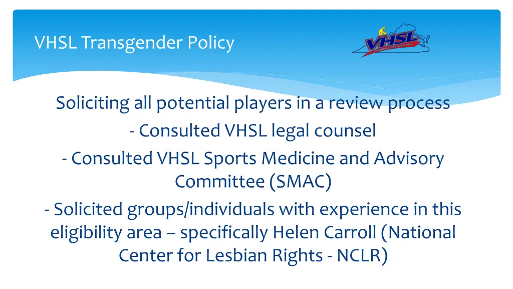 vhsl transgender policy 8