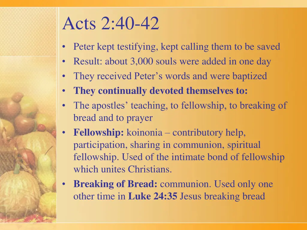 acts 2 40 42
