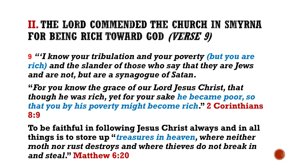 ii the lord commended the church in smyrna 2