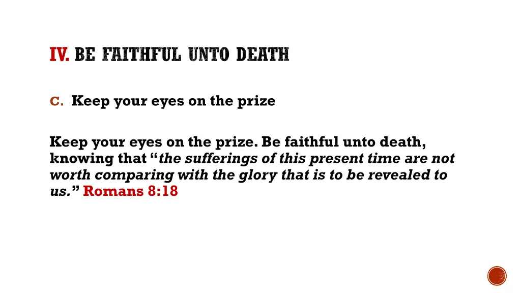 iv be faithful unto death 2