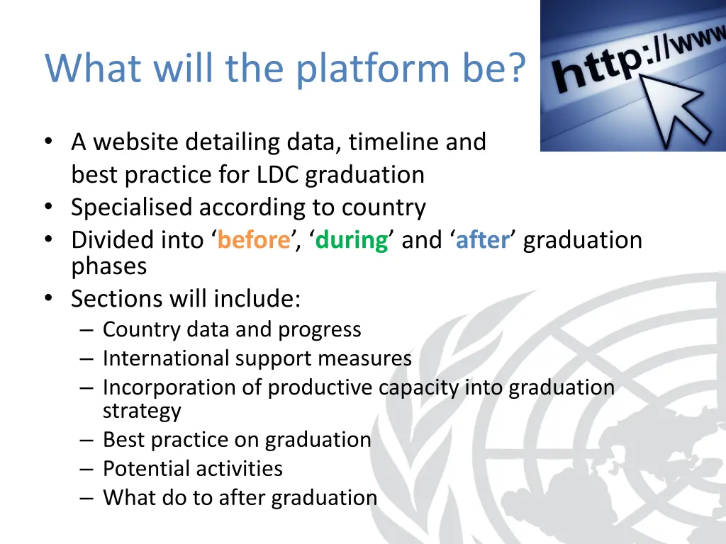 what will the platform be