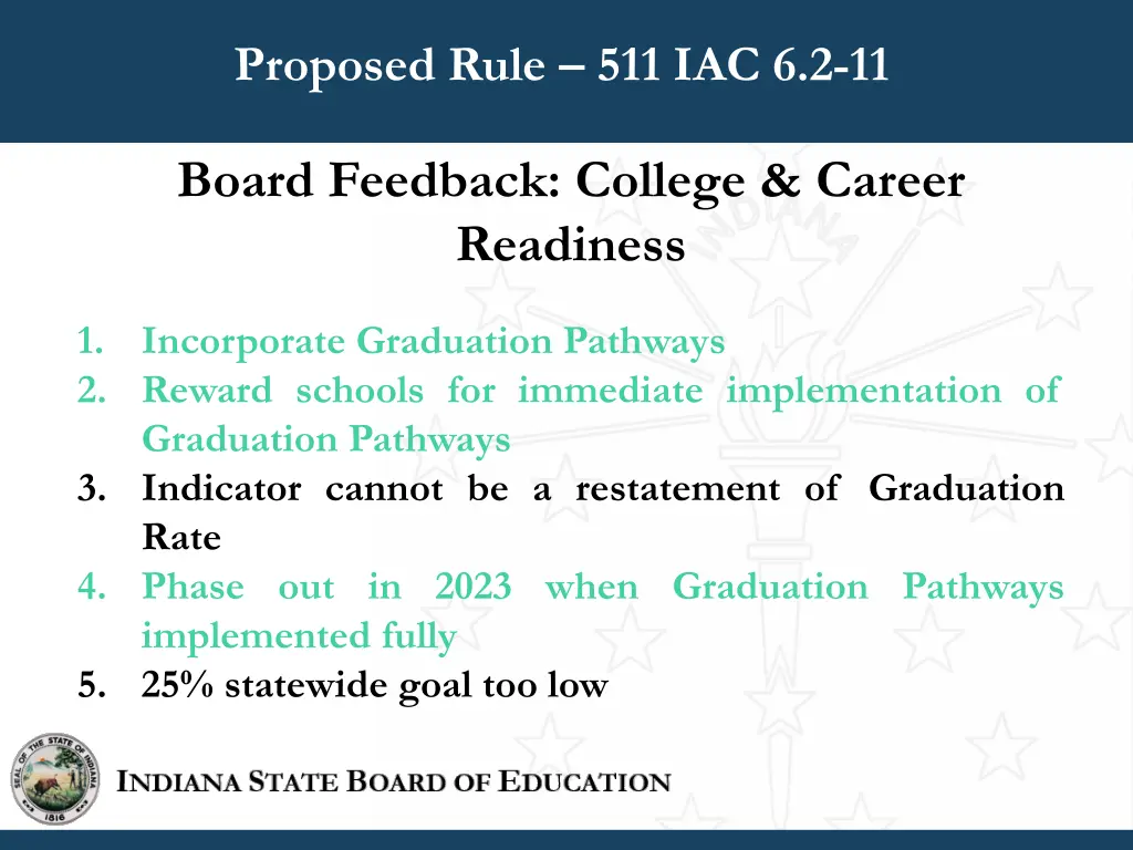 proposed rule 511 iac 6 2 11 3