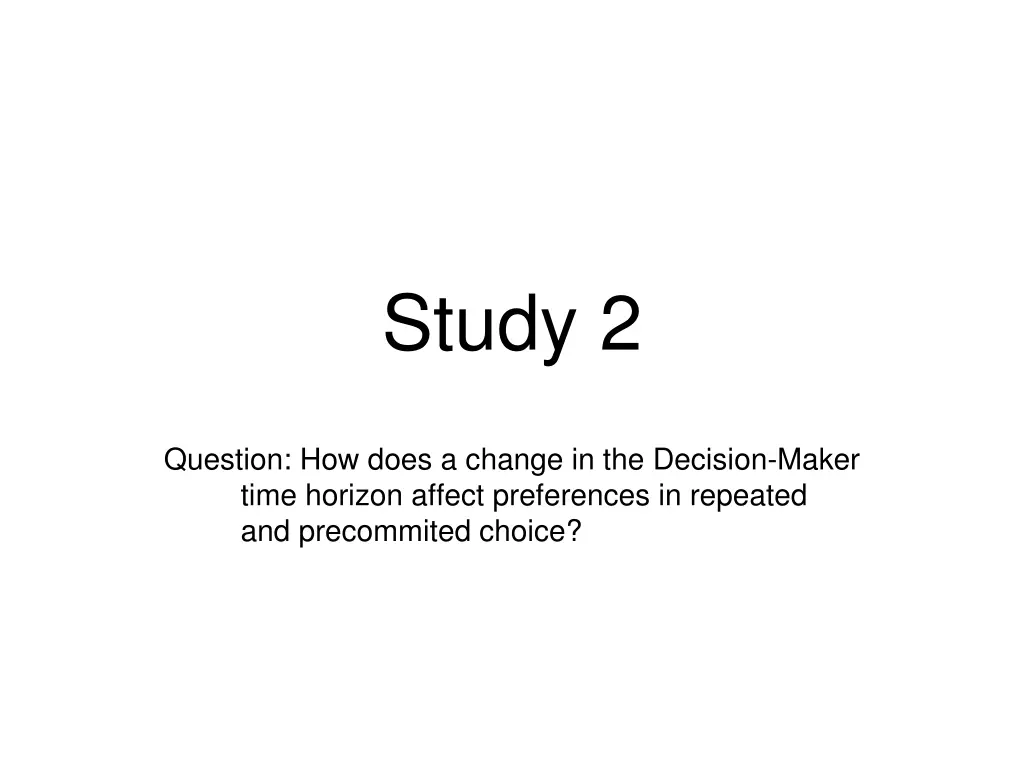 study 2