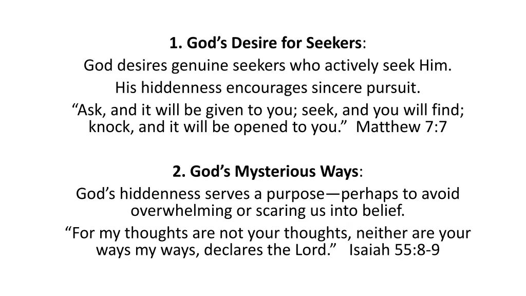 1 god s desire for seekers god desires genuine