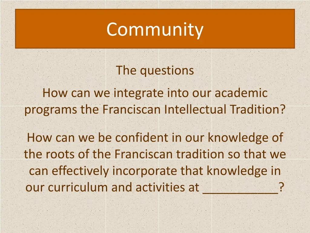 community 1