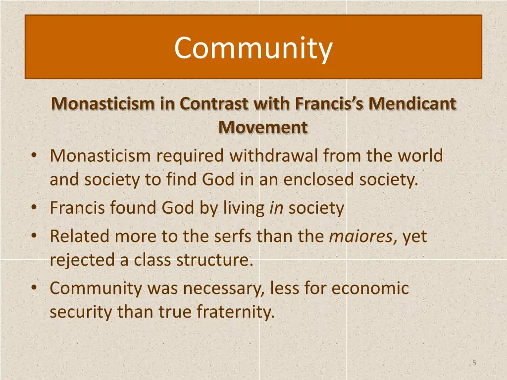 community 4