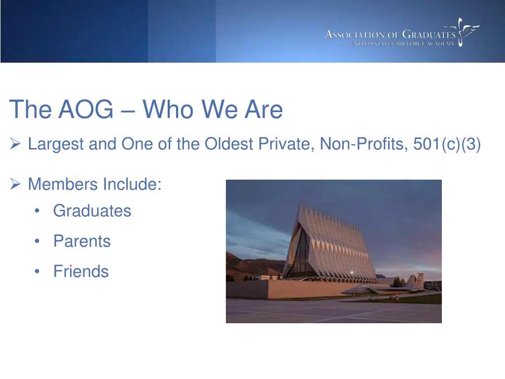 the aog who we are