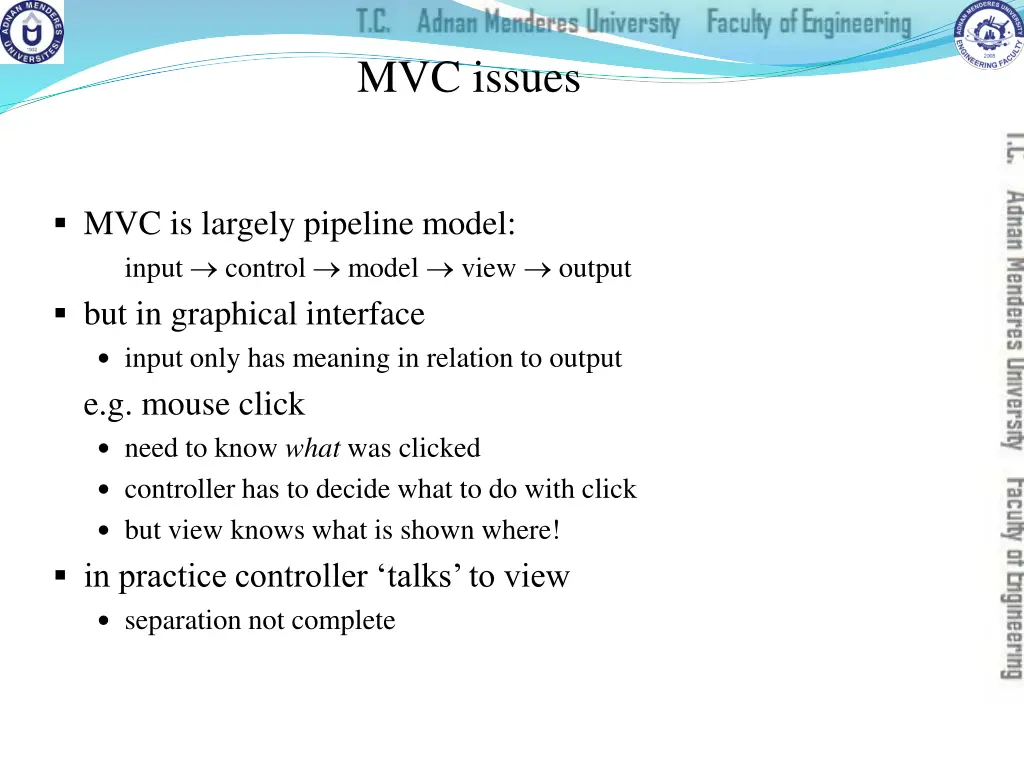 mvc issues