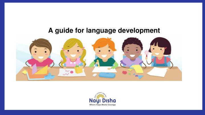 a guide for language development