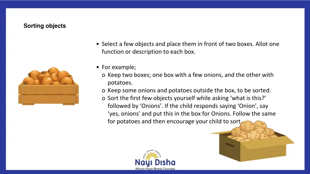sorting objects