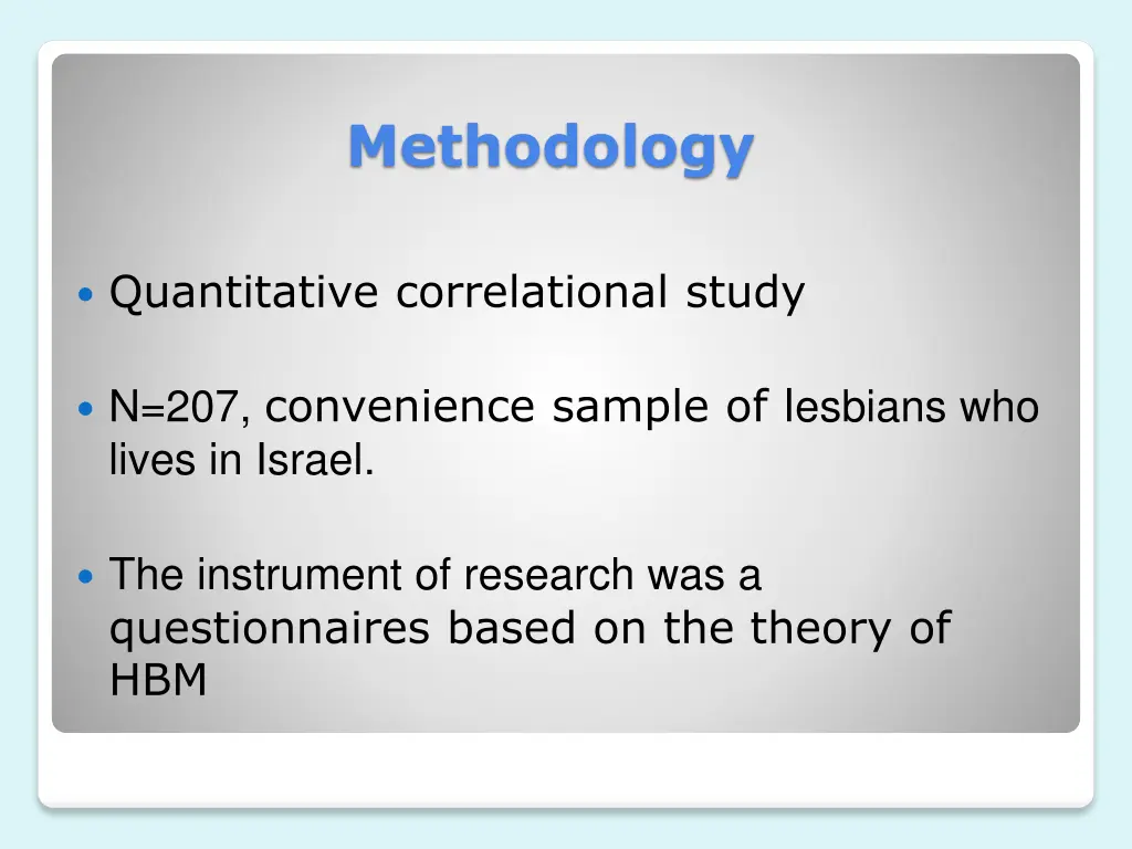 methodology