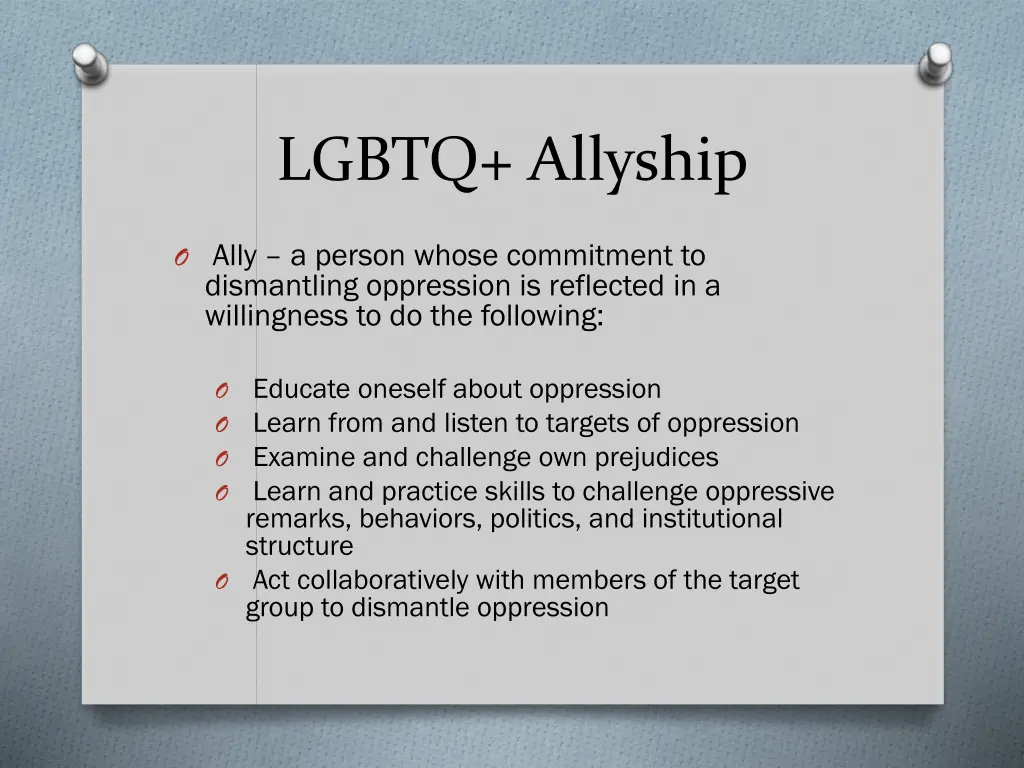 lgbtq allyship