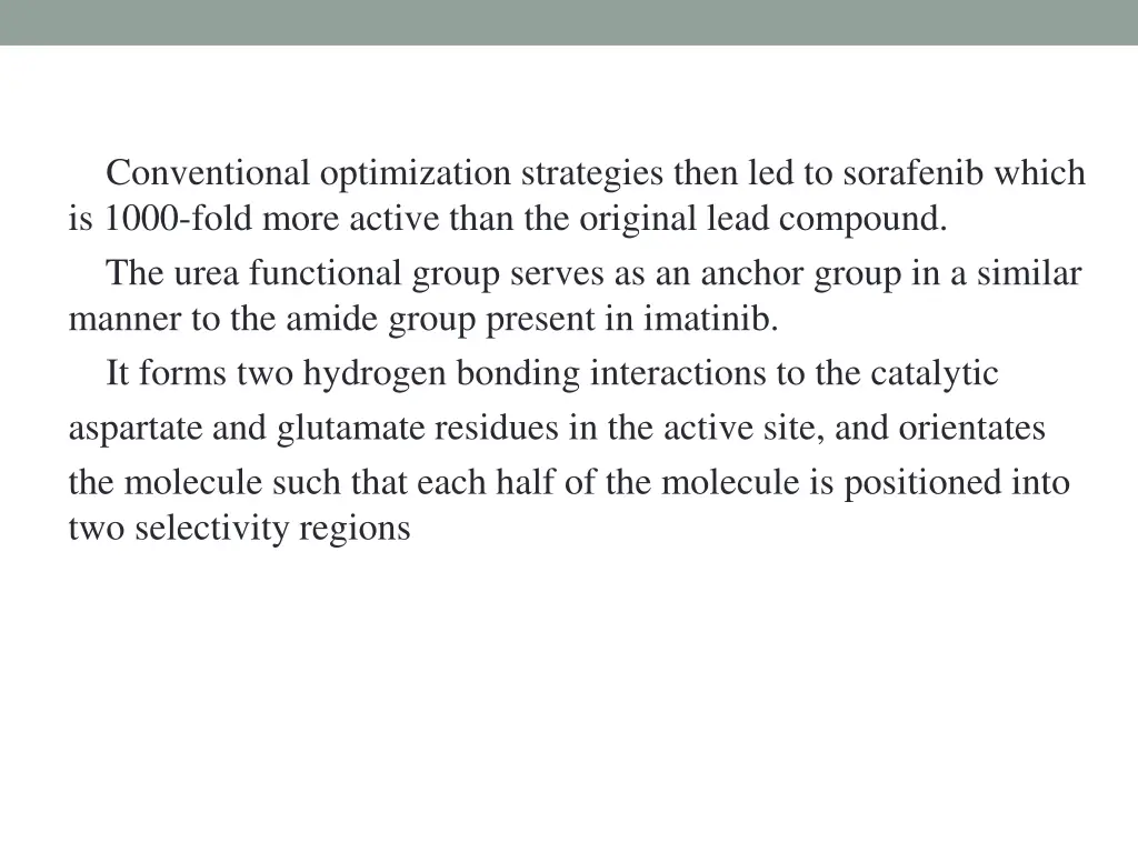 conventional optimization strategies then