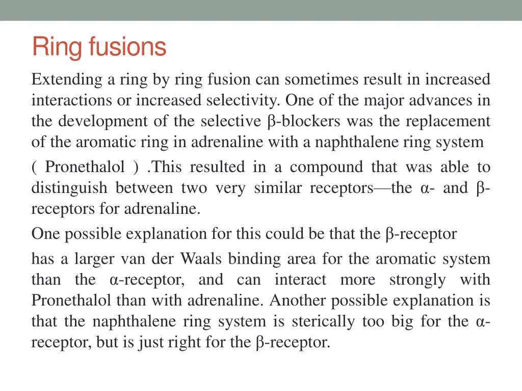 ring fusions extending a ring by ring fusion
