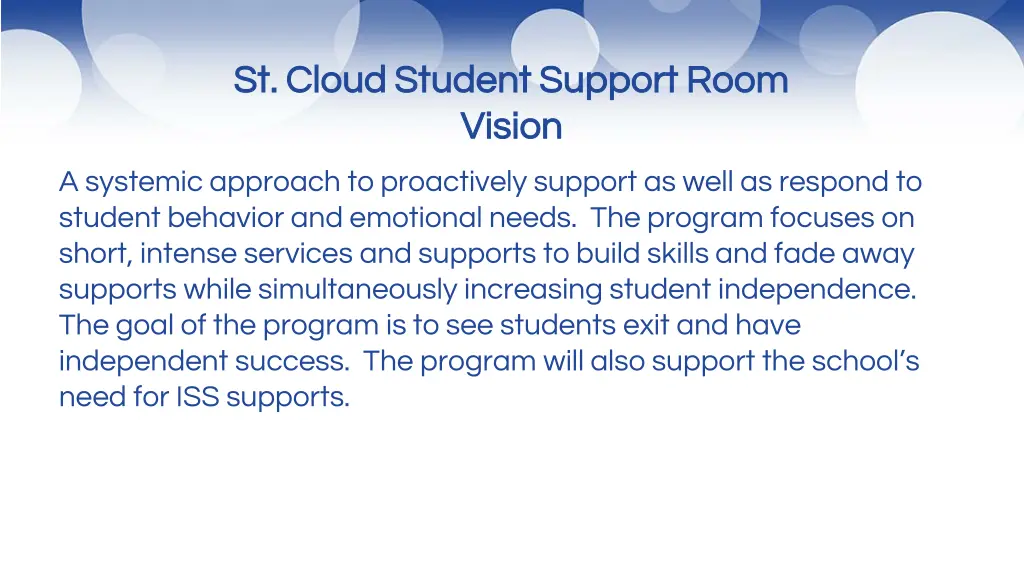 st cloud student support room st cloud student