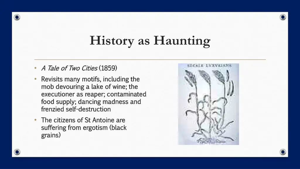 history as haunting