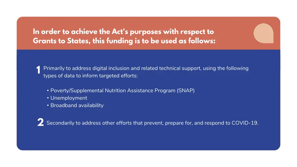 in order to achieve the act s purposes with