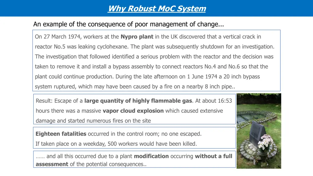 why robust moc system 1