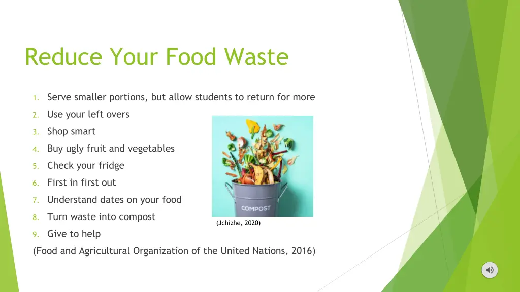 reduce your food waste