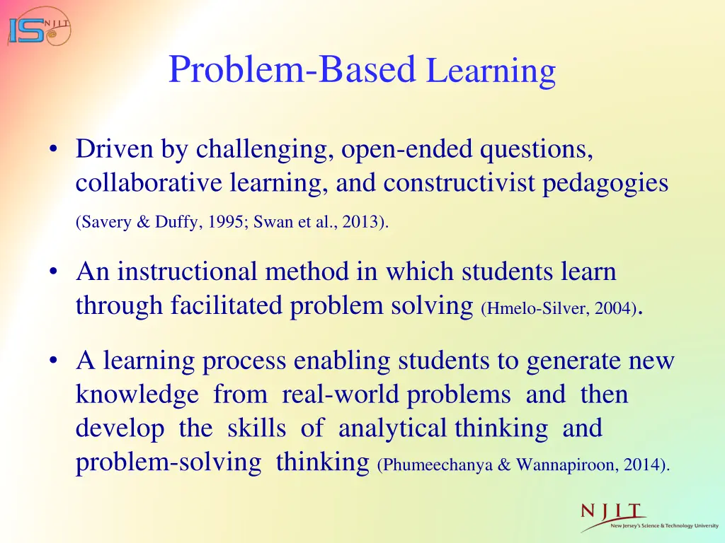 problem based learning