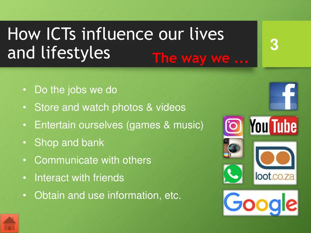how icts influence our lives and lifestyles