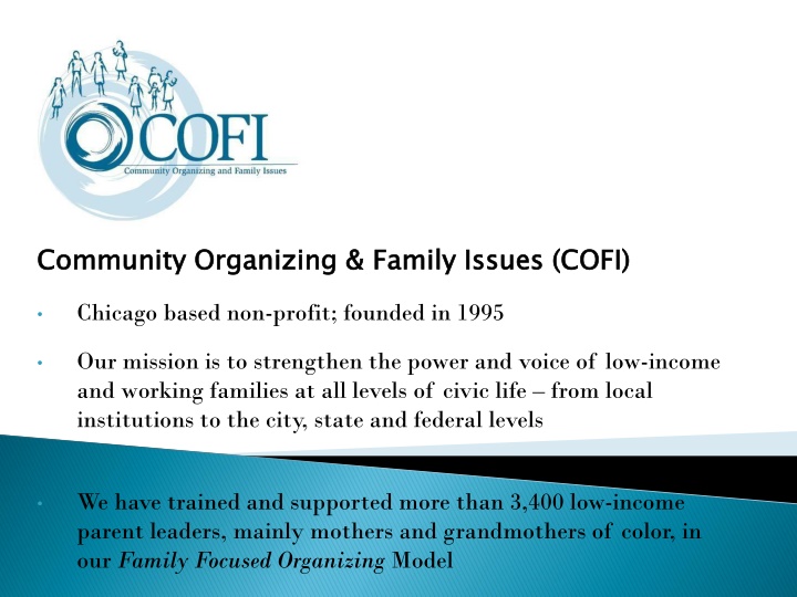 community organizing family issues cofi