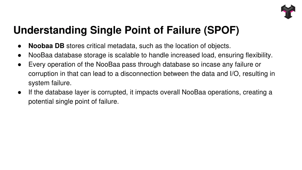 understanding single point of failure spof