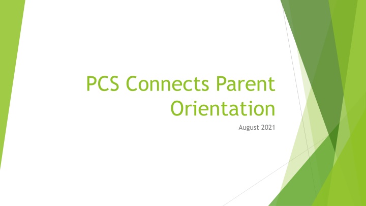 pcs connects parent orientation