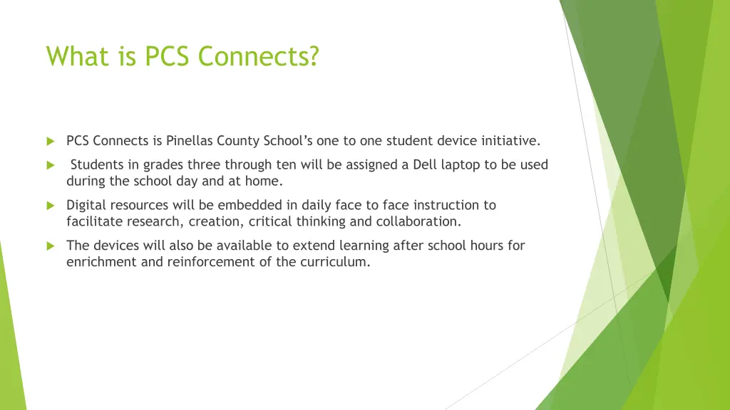 what is pcs connects