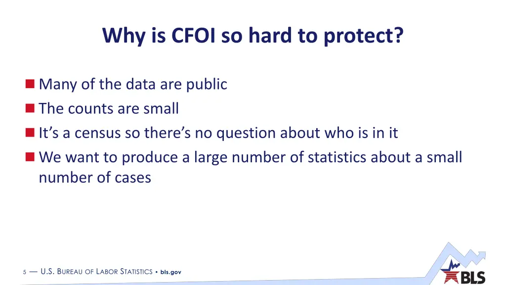 why is cfoi so hard to protect