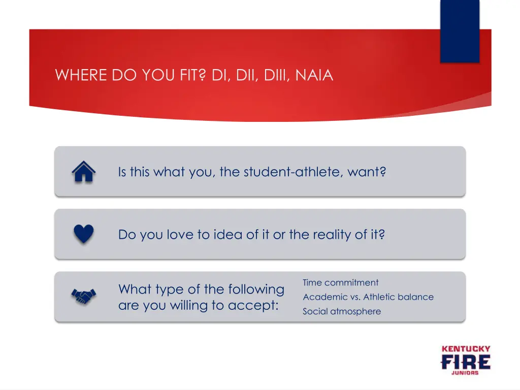 where do you fit di dii diii naia