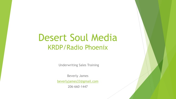 desert soul media krdp radio phoenix