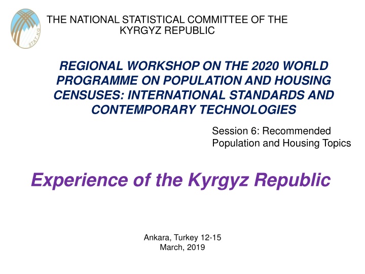 the national statistical committee of the kyrgyz