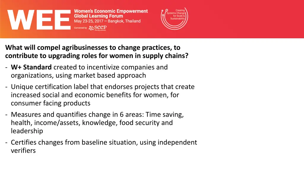 what will compel agribusinesses to change