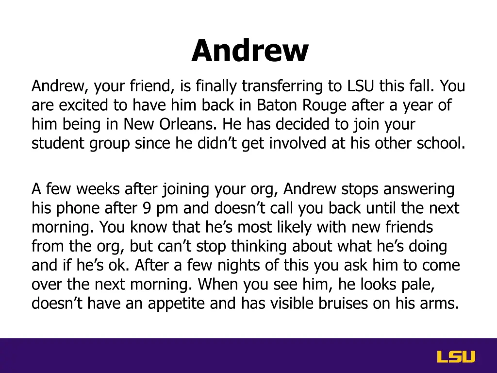 andrew
