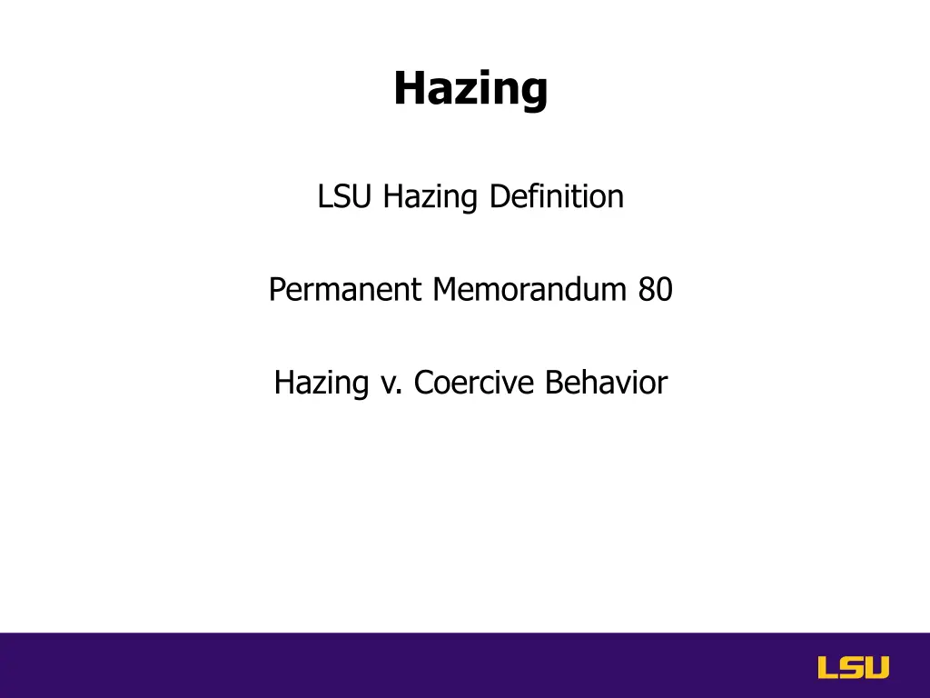 hazing 1